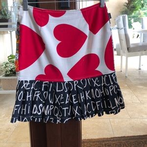 Vintage Statement Mini Skirt